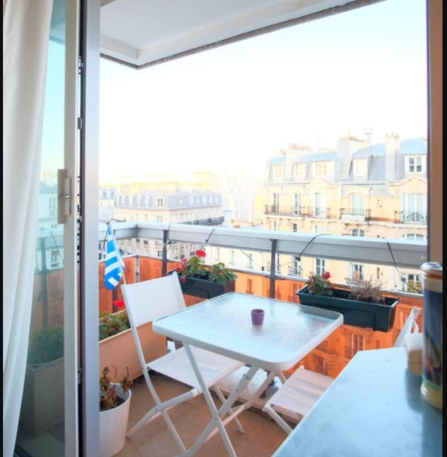 Beautiful And Bright Appt With Eiffel Tower View Appartement Parijs Buitenkant foto